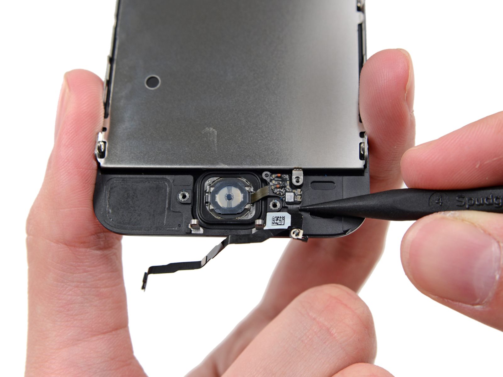 Замена сенсорного стекла и дисплея на iPhone 5S (32)