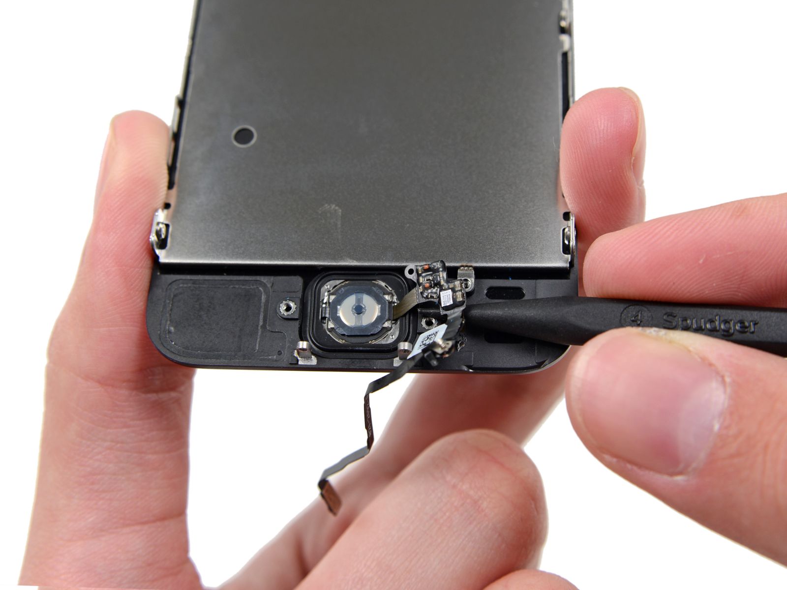 Замена сенсорного стекла и дисплея на iPhone 5S (33)